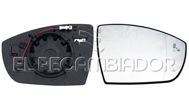 CRISTAL CON SOPORTE Lado derecho (acompañante) FORD KUGA (13-20) - 31317112