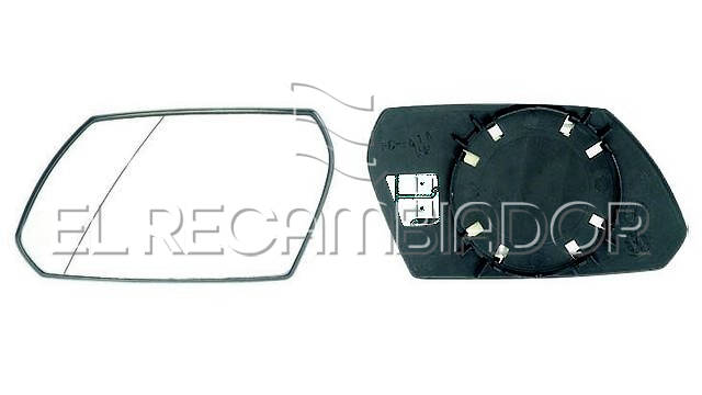 GLASS WITH SUPPORT Left side (driver) FORD MONDEO (00-03) - 31315241