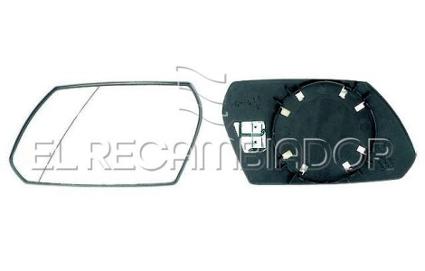 GLASS WITH SUPPORT Left side (driver) FORD MONDEO (00-03) - 31315241