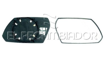 GLASS WITH SUPPORT Right side (passenger) FORD MONDEO (00-03) - 31315222