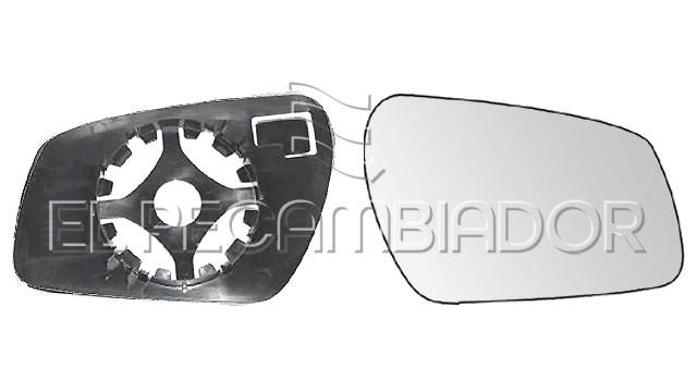 CRISTAL CON SOPORTE Lado derecho (acompañante) FORD MONDEO (03-07) - 31310712