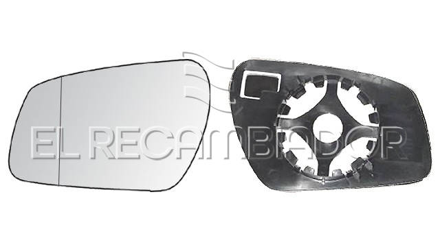 GLASS WITH SUPPORT Left side (driver) FORD MONDEO (03-07) - 31315331