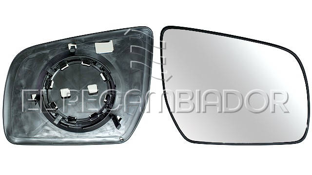 GLASS WITH SUPPORT Right side (passenger) FORD RANGER (11-) - 31315202