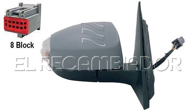 COMPLET MIRROR Right side (passenger) FORD S-MAX (06-15) - 27314266