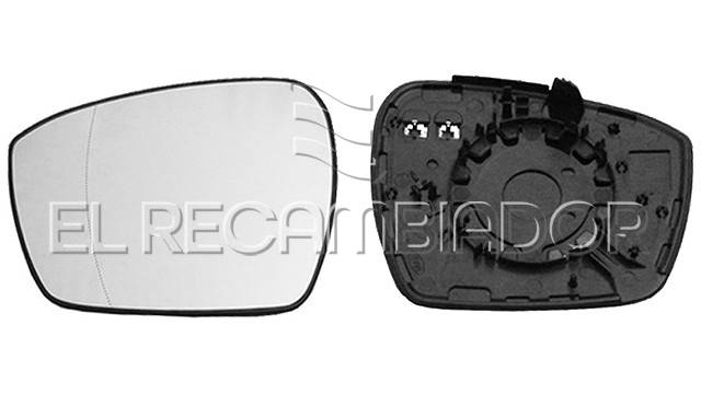 GLASS WITH SUPPORT Left side (driver) FORD S-MAX (15-) - 31092201