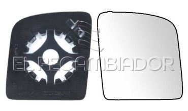 GLASS WITH SUPPORT Right side (passenger) FORD TOURNEO CONNECT (02-09) - 31313812