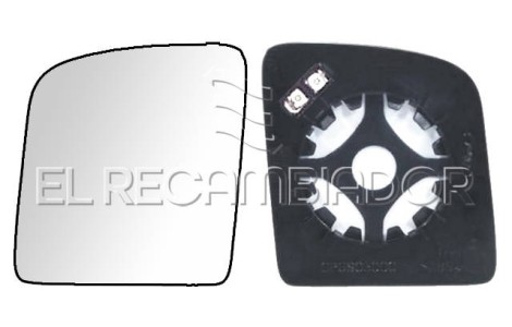 CRISTAL CON SOPORTE Lado izquierdo (conductor) FORD TOURNEO CONNECT (02-09) - 31313821