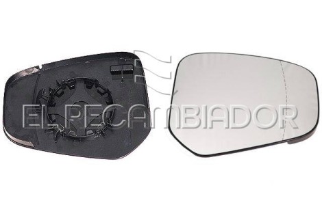 CRISTAL CON SOPORTE Lado derecho (acompañante) FORD TOURNEO COURIER (14-17) - 31097002