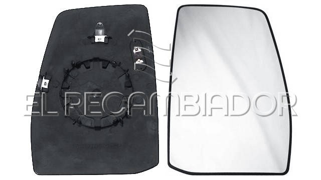 CRISTAL CON SOPORTE Lado derecho (acompañante) FORD TOURNEO CUSTOM (12-) - 31097022