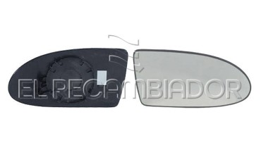 GLASS WITH SUPPORT Right side (passenger) HYUNDAI ACCENT (06-10) - 31121212