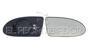GLASS WITH SUPPORT Right side (passenger) HYUNDAI ACCENT (06-10) - 31127002