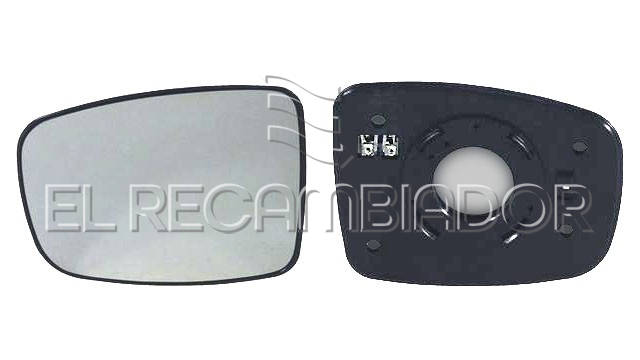 GLASS WITH SUPPORT Left side (driver) HYUNDAI i10 (08-11) - 31121711