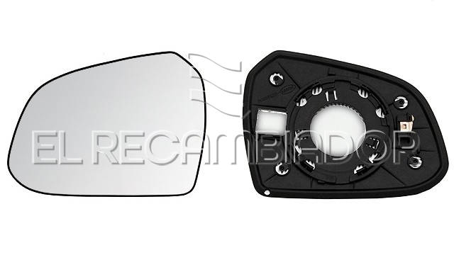 GLASS WITH SUPPORT Left side (driver) HYUNDAI i10 (13-16) - 31121713