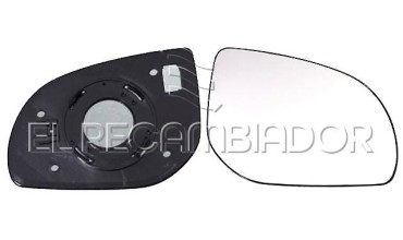 GLASS WITH SUPPORT Right side (passenger) HYUNDAI i20 (08-14) - 31121702