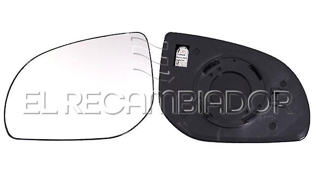 GLASS WITH SUPPORT Left side (driver) HYUNDAI i20 (08-14) - 31121721
