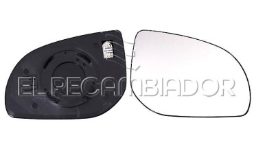 GLASS WITH SUPPORT Right side (passenger) HYUNDAI i20 (08-14) - 31121722