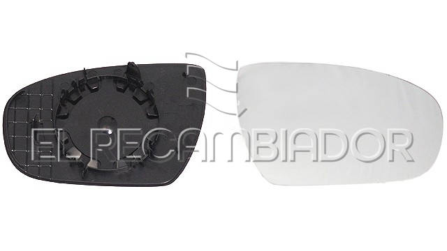GLASS WITH SUPPORT Right side (passenger) HYUNDAI i20 (14-) - 31121802