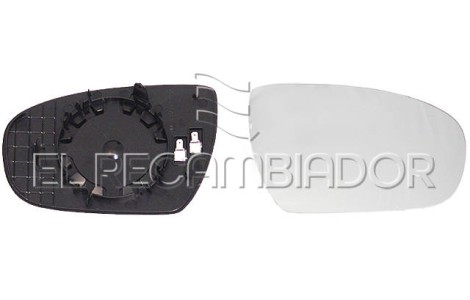 GLASS WITH SUPPORT Right side (passenger) HYUNDAI i20 (14-) - 31121812