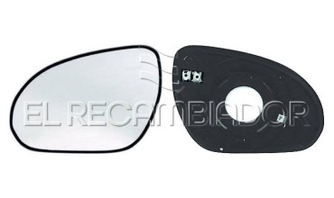 GLASS WITH SUPPORT Left side (driver) HYUNDAI i30 / i30 CW (07-12) - 31127301