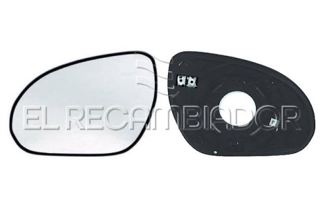 GLASS WITH SUPPORT Left side (driver) HYUNDAI i30 / i30 CW (07-12) - 31127301