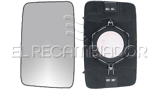 CRISTAL CON SOPORTE Lado izquierdo - Lado derecho (reversible) IVECO DAILY (89-00) - 31305119