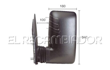 ESPEJO COMPLETO Lado izquierdo (conductor) IVECO DAILY (00-06) - 21421111