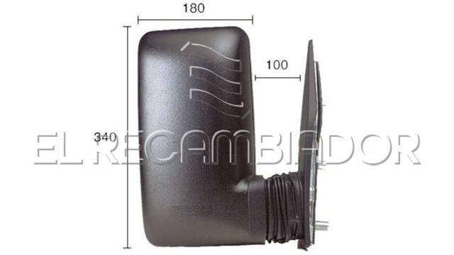 ESPEJO COMPLETO Lado derecho (acompañante) IVECO DAILY (00-06) - 21421112