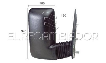 ESPEJO COMPLETO Lado derecho (acompañante) IVECO DAILY (00-06) - 21421114