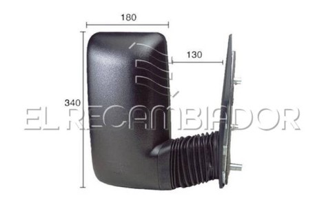 ESPEJO COMPLETO Lado derecho (acompañante) IVECO DAILY (00-06) - 21421114