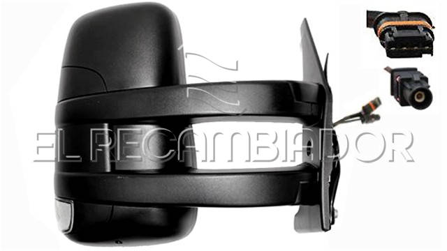 ESPEJO COMPLETO Lado derecho (acompañante) IVECO DAILY (06-11) - 21136702