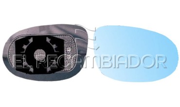 GLASS WITH SUPPORT Right side (passenger) LANCIA DELTA (08-14) - 31304622