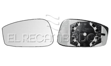 GLASS WITH SUPPORT Left side (driver) LANCIA MUSA (04-08) - 31307211