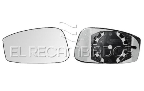 GLASS WITH SUPPORT Left side (driver) LANCIA MUSA (04-08) - 31307211