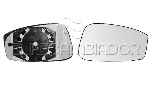 GLASS WITH SUPPORT Right side (passenger) LANCIA MUSA (04-08) - 31307212