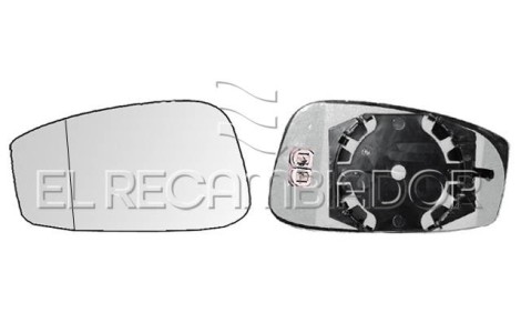 GLASS WITH SUPPORT Left side (driver) LANCIA MUSA (04-08) - 31307241