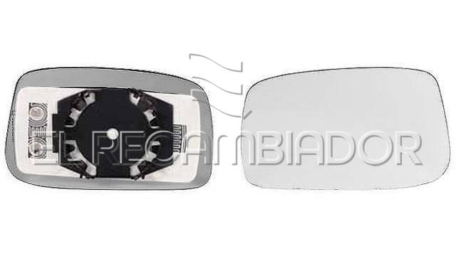 GLASS WITH SUPPORT Right side (passenger) LANCIA PHEDRA (02-10) - 31306122