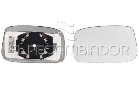 GLASS WITH SUPPORT Right side (passenger) LANCIA PHEDRA (02-10) - 31306122