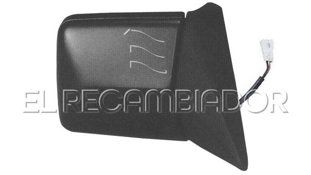 ESPEJO COMPLETO Lado derecho (acompañante) MERCEDES 190 Series W201 (82-93) - 27501022