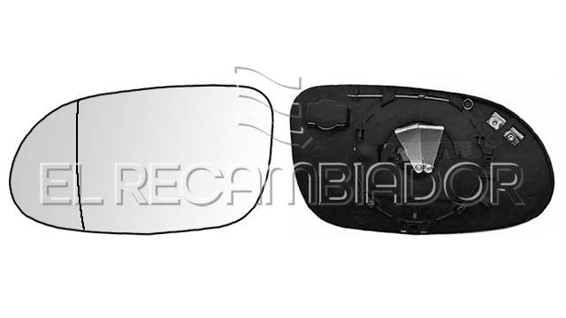 CRISTAL CON SOPORTE Lado izquierdo (conductor) MERCEDES Clase A W168 (97-04) - 31503041