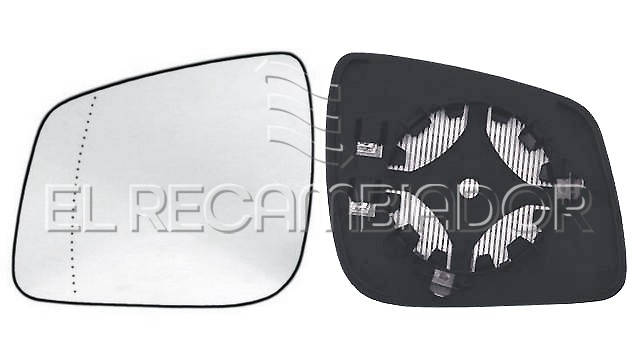 CRISTAL CON SOPORTE Lado izquierdo (conductor) MERCEDES Clase B W245 (09-11) - 31202101