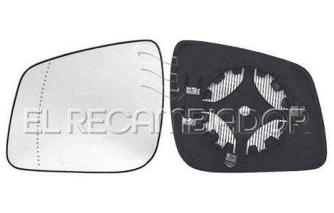 CRISTAL CON SOPORTE Lado izquierdo (conductor) MERCEDES Clase B W245 (09-11) - 31202101