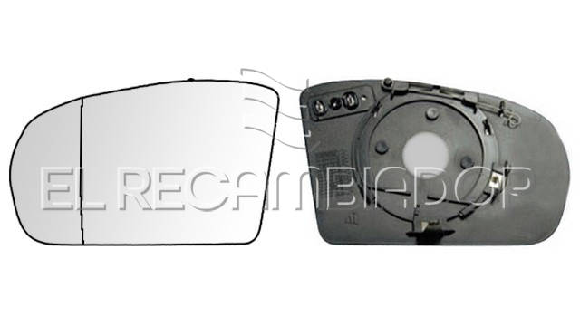 CRISTAL CON SOPORTE Lado izquierdo (conductor) MERCEDES Clase C W203 (00-04) Berlina 4 Ptas. - 31502141