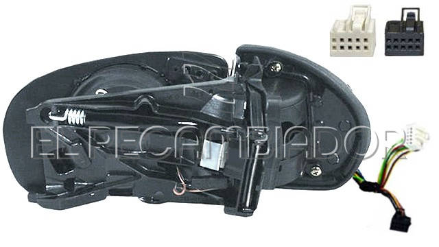 MIRROR MAIN BODY Right side (passenger) MERCEDES Clase C S 203 (00-04) St. Wagon - Familiar - 28502148