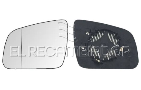 CRISTAL CON SOPORTE Lado izquierdo (conductor) MERCEDES Clase C W204 (07-10) Berlina 4 Ptas. - 31502241