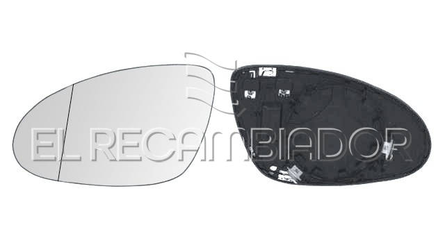 CRISTAL CON SOPORTE Lado izquierdo (conductor) MERCEDES Clase CLS C 219 (04-11) - 31202401
