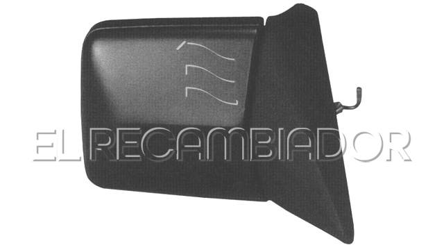 ESPEJO COMPLETO Lado derecho (acompañante) MERCEDES Clase E W124 (85-93) - 24501012