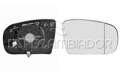 CRISTAL CON SOPORTE Lado derecho (acompañante) MERCEDES Clase E S 210 (99-03) St. Wagon - Familiar - 31502642
