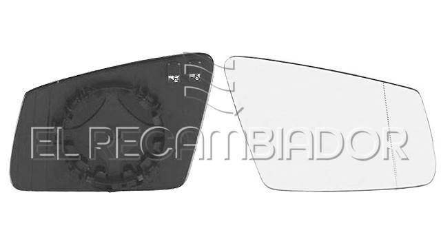 GLASS WITH SUPPORT Right side (passenger) MERCEDES Clase E A 207 (10-11) Descapotable - 31202512