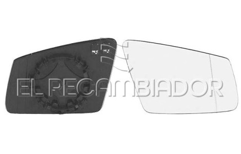 GLASS WITH SUPPORT Right side (passenger) MERCEDES Clase E A 207 (10-11) Descapotable - 31202512