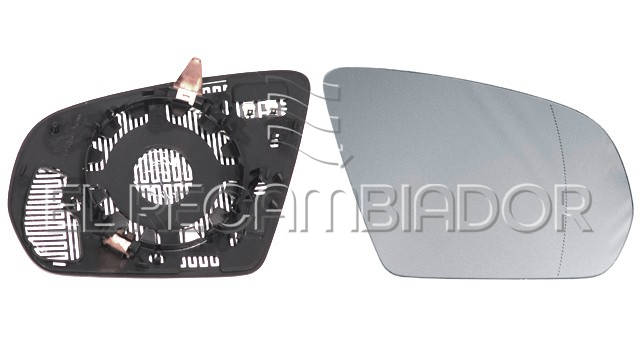 GLASS WITH SUPPORT Right side (passenger) MERCEDES Clase GLC X253 (15-) - 31202224